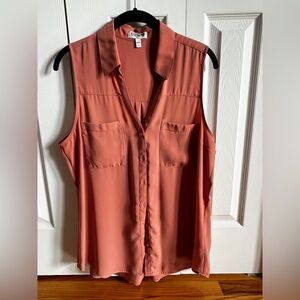 Express Portofino slim fit shirt - sleeveless